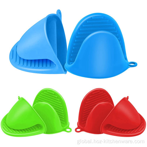 Silicone Oven Gloves Silicone Heat Resistant Pinch Mitts Potholder Supplier